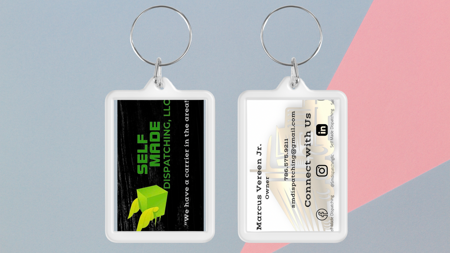 Business Card Keychains