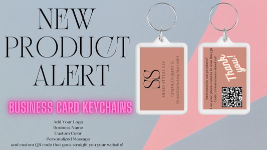 Business Card Keychains