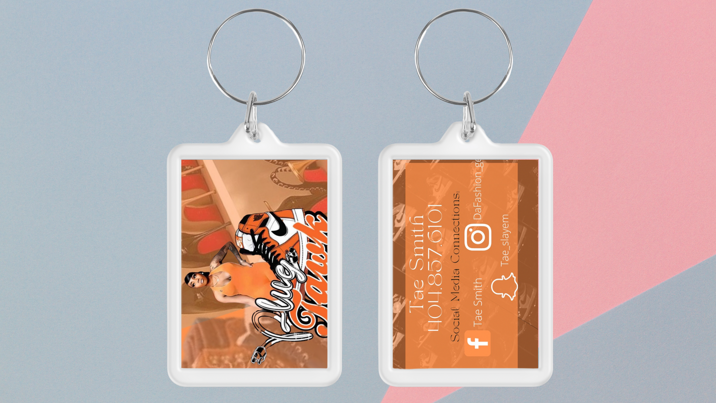 Business Card Keychains