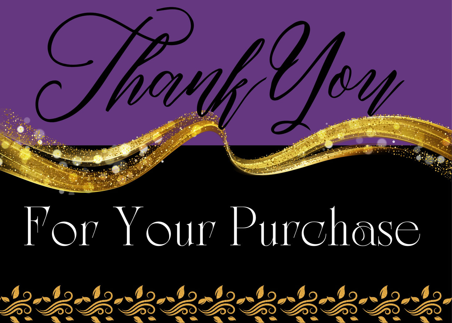Customized Thank You Cards