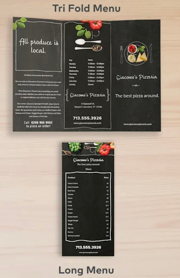 Custom Menus
