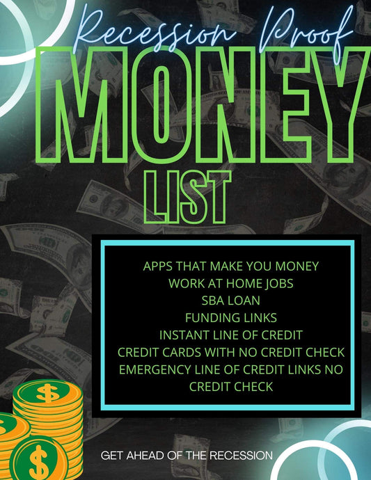 The Money List!